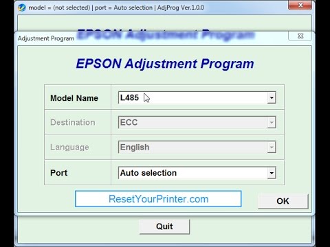 Download Adjustment Program Epson